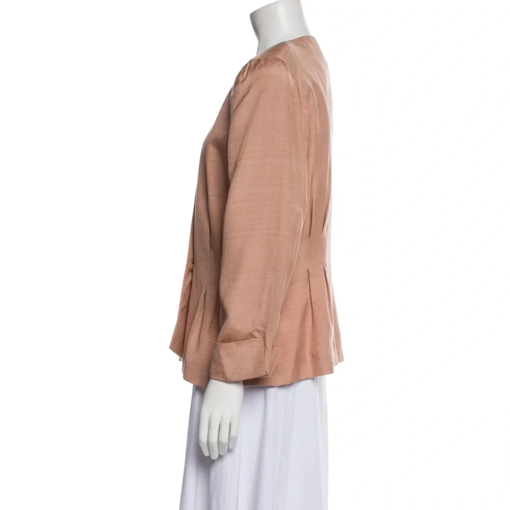 Vintage Dior Peach Double-Breasted Blazer